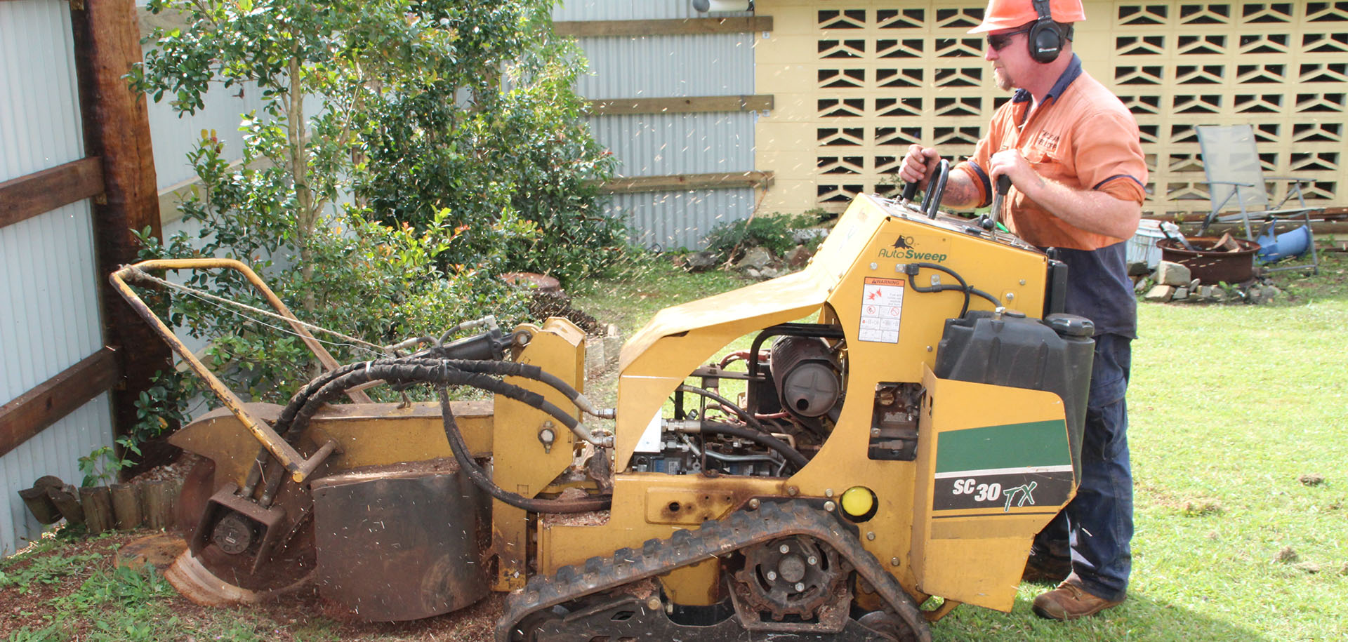 stump grinding atherton